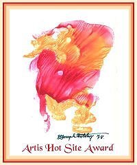 Won Artis Hot Site Award